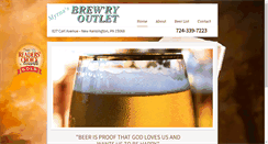 Desktop Screenshot of myrnasbreweryoutlet.com